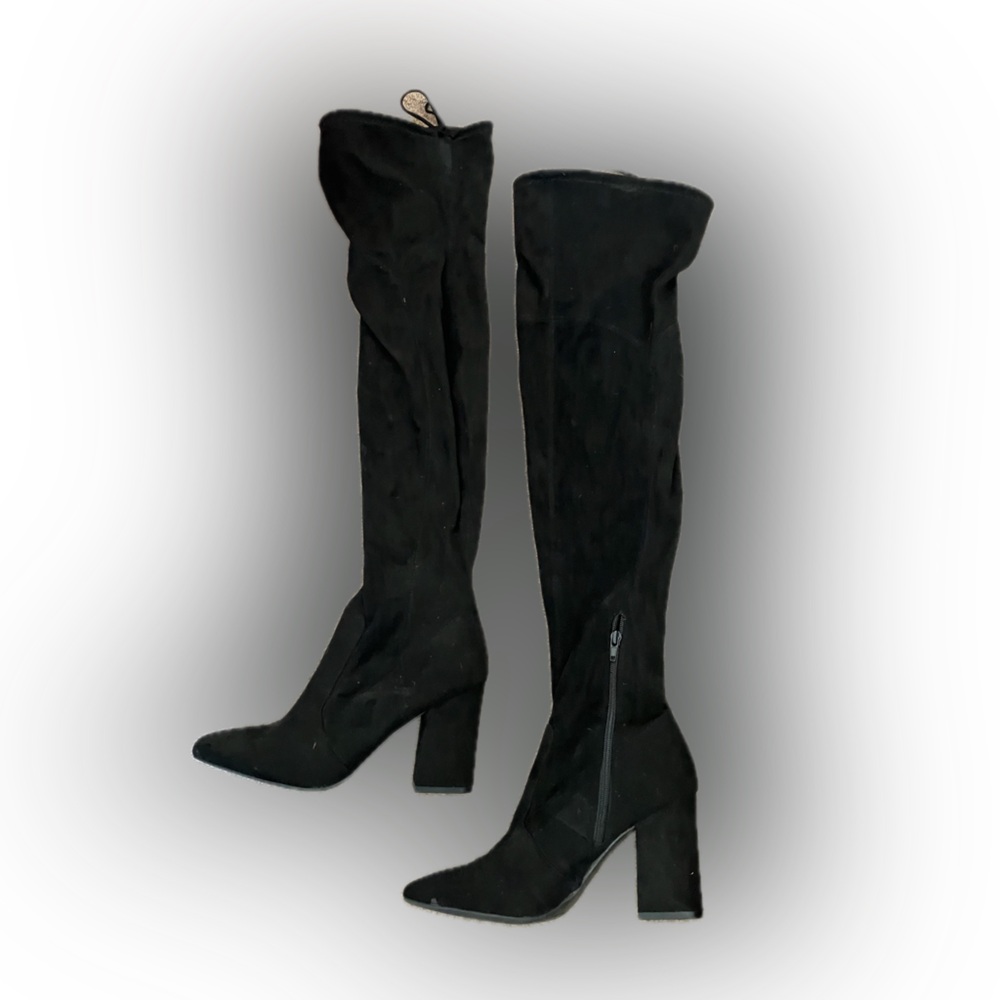 Black Over-the-Knee Boots